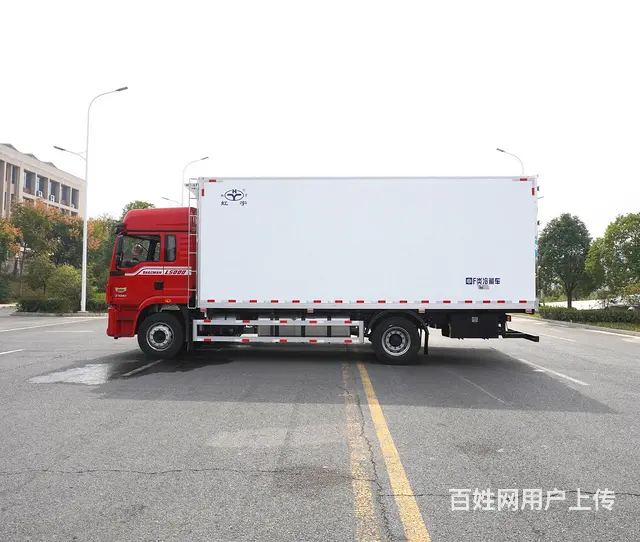 6米8鲜果蔬菜冷藏车 陕汽德龙冷饮鲜奶冷藏运输车 - 图片 3