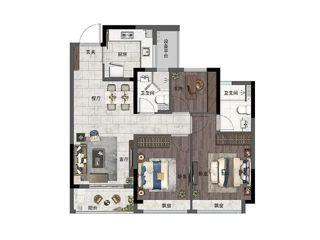 滨萧南 河上镇 华景川樾臻府 均价1.3万住宅 特 - 图片 1