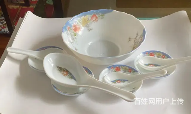 【搞定了！】出骨瓷盘、大汤碗、小碟和大、小汤勺 - 图片 3