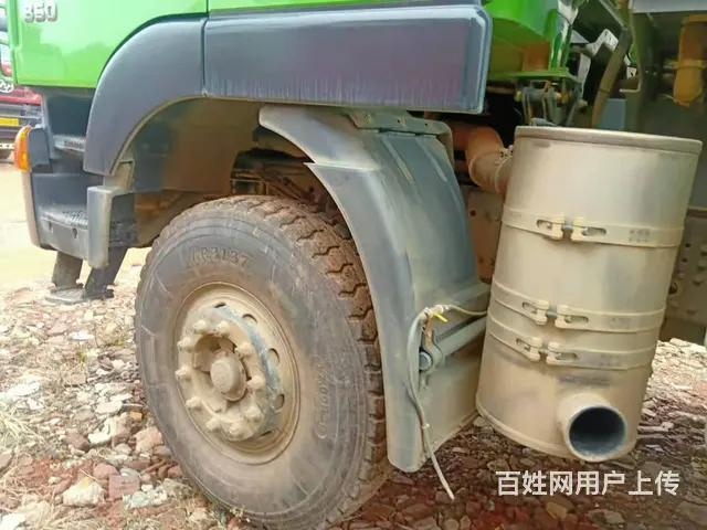 二手红岩杰狮后八轮环保车19年350马力5米8国五 - 图片 8