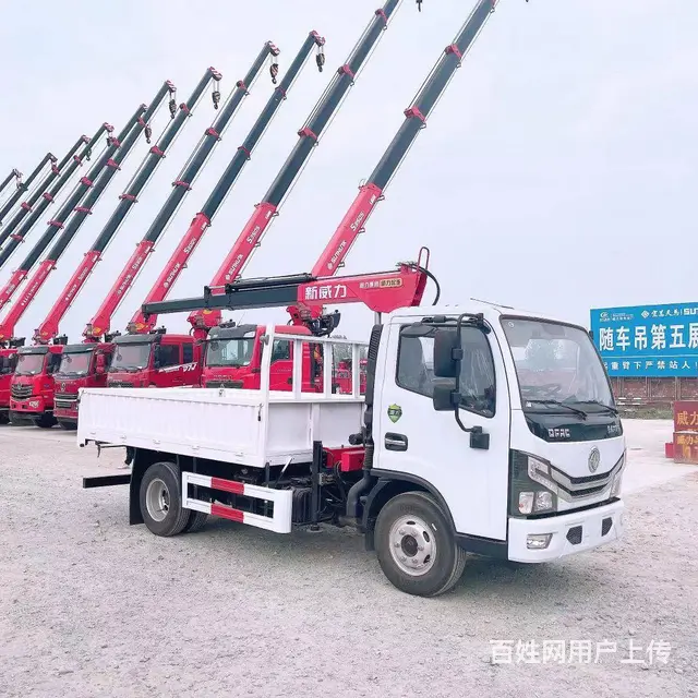 东风多利卡D6蓝牌随车吊 来厂考察报销路费 - 图片 3