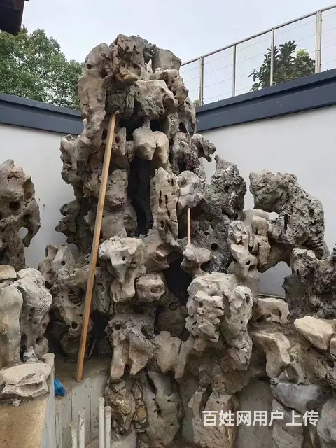 鱼池改造安装净化系统,假山庭院假 - 图片 2