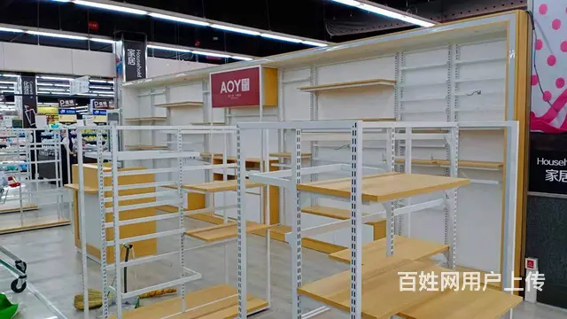 淄博定制服装展柜、袜帽鞋包展架、童装童鞋展示柜 - 图片 6