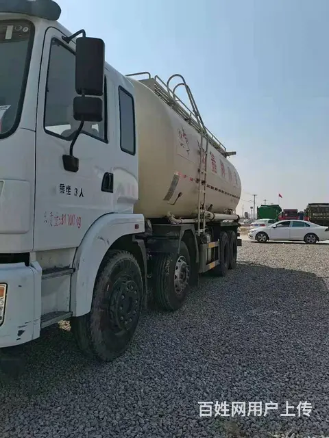 出售二手东风散装水泥罐车 300马力国五前四后八 - 图片 3