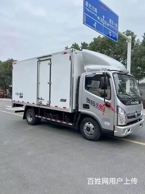 福田奥铃自动楼4米2冷藏车 国六厂家直销有现车 - 图片 4