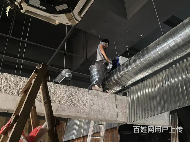 香洲排油烟风机油烟管道制作饭店排烟设备抽风机更换 - 图片 2