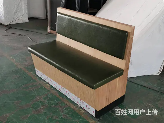 卡座生产定制竖道造型卡座分段靠背卡座无溶剂面料 - 图片 2