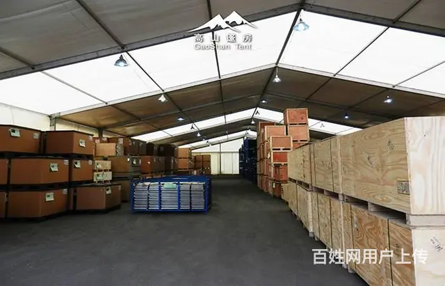 仓库仓储篷房 活动展览大棚 专业生产厂家 安全稳固 - 图片 1