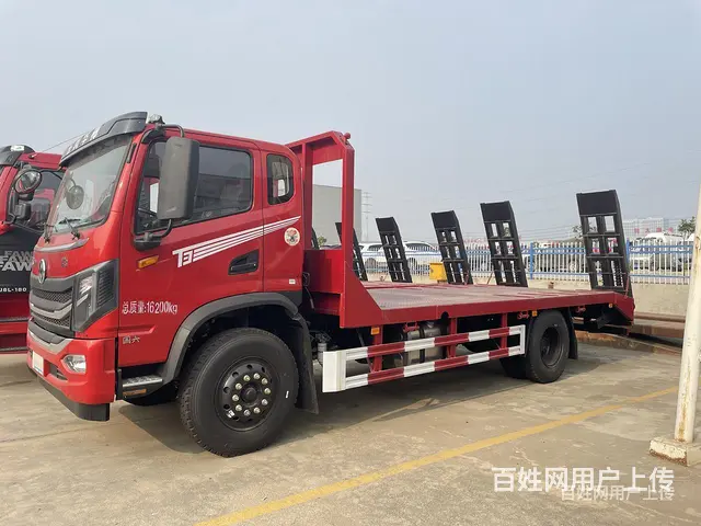 法士特8档挖机拖板车 平板车 分期付款 - 图片 11