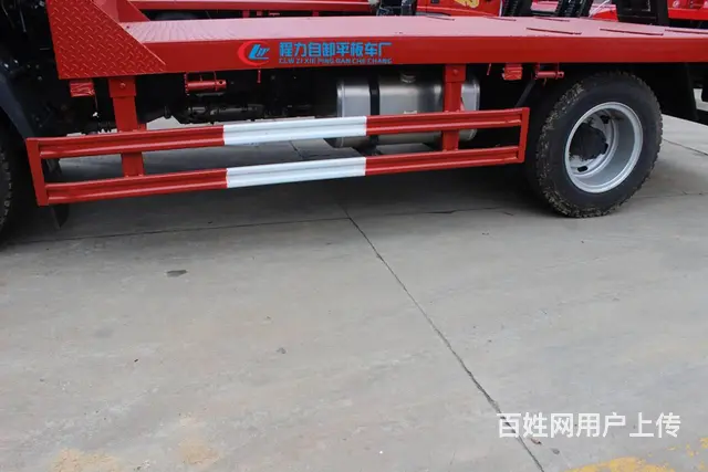 平板运输车 重汽豪曼单桥 75挖机拖板车现车 - 图片 5