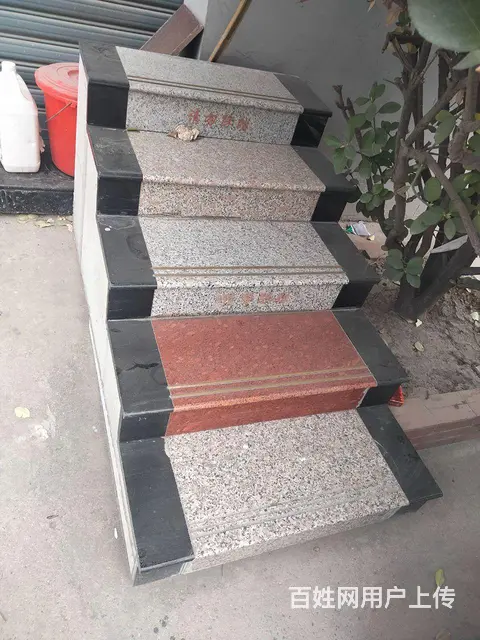 西安市异形石材雕刻弧形路沿石树坑石花岗岩厂家批发 - 图片 8