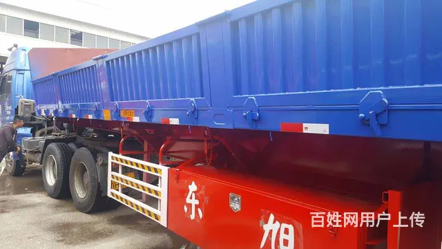 13米标车侧翻半挂车 箱高60公分 厂家直销订制 - 图片 5