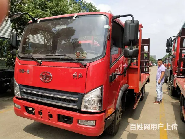厂家低价出售 解放虎V蓝牌平板运输车 - 图片 1