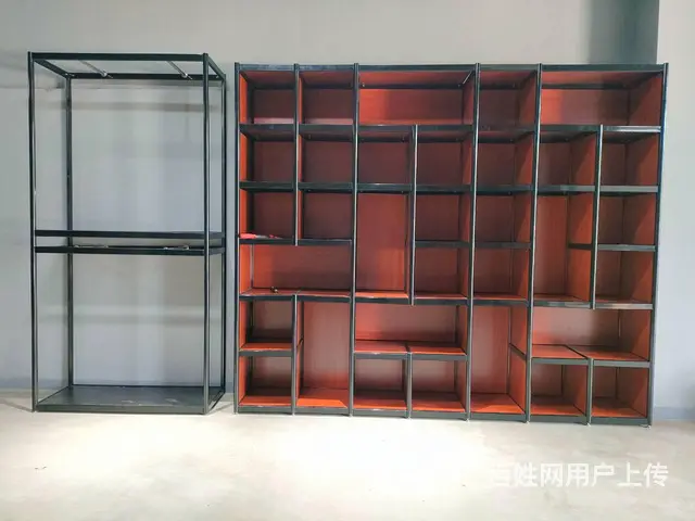 家用玄关柜矮柜餐边柜展示柜玻璃展柜酒柜模型柜定制 - 图片 2