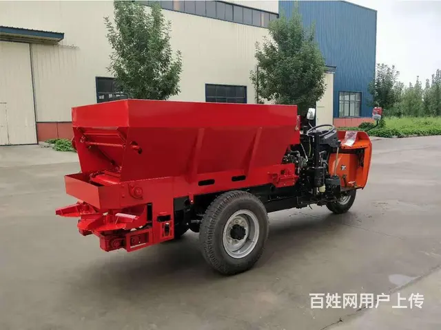 自走式撒粪车 农家肥土家肥撒肥车 大棚用三轮撒肥机 - 图片 1