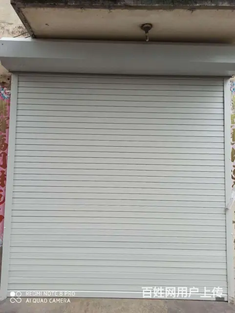 电动卷帘门车库卷帘门网状卷帘门电动伸缩门， - 图片 1
