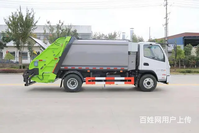 凯马垃圾车4-6方 保洁清扫清洁车物业小区压缩车 效率高价格 - 图片 7