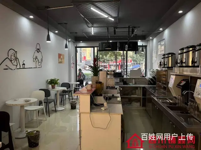 （四川铺鑫网）蓝湾国际30平奶茶店带品牌转让 - 图片 3