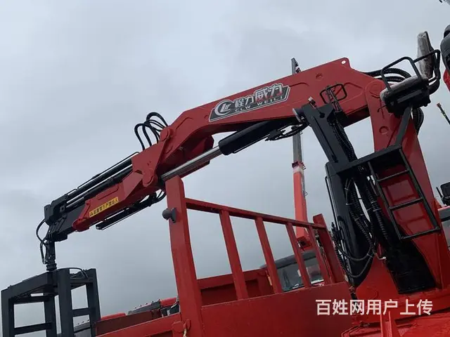 莱芜 江淮单桥 8吨随车吊多少钱 折臂吊带夹具 - 图片 4
