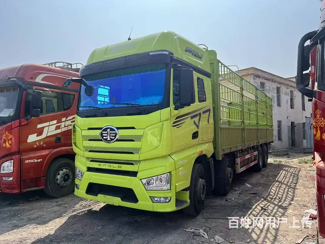 出售二手解放J7前四后八高栏460马力 自动挡国6 - 图片 1