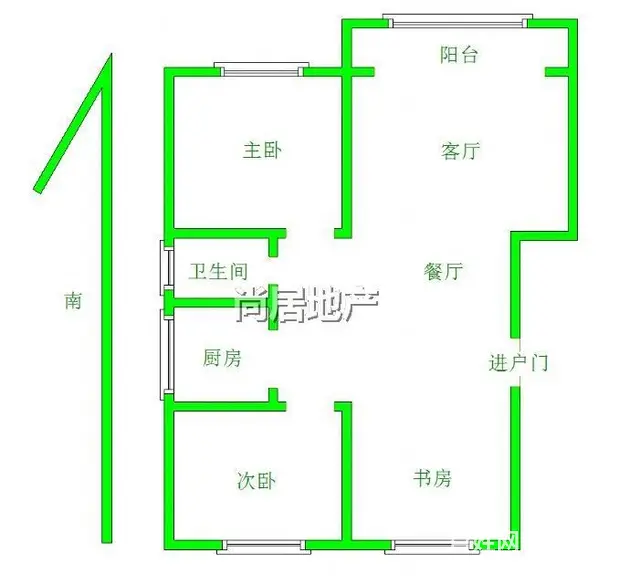 中南世纪对面 水木清华 精装两房 设施齐全 干净清爽 随时看 - 图片 9