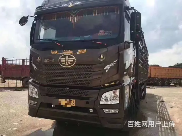 18年解放JH6 9.6米375潍柴前四后八高栏车 - 图片 3