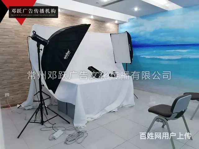 常州直播间搭建舞台背板搭建美陈布置活动物料影视道具 - 图片 1