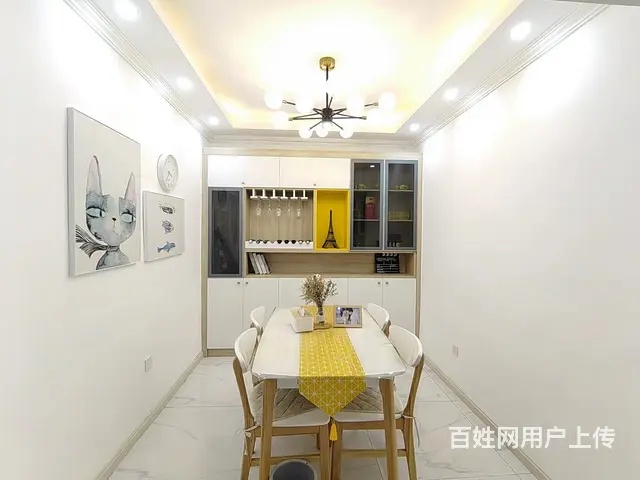 水岸华城，万达附近，电梯房9楼，115平，两室两厅精装修 - 图片 5
