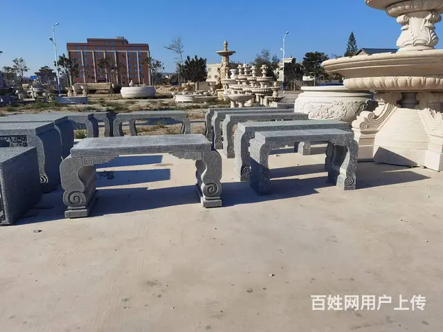 石雕花架#中式仿古景观装饰 - 图片 2