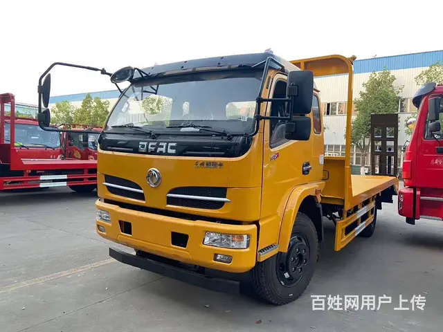 经典款东风福瑞卡 专拖120挖机钩机平板车 包送车 - 图片 7