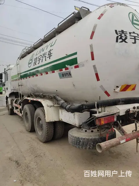 17年二手德龙水泥罐车 后八轮 300马力潍柴动力 - 图片 10