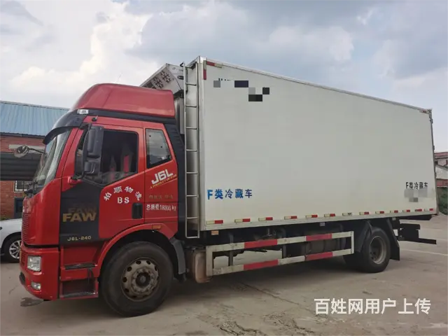 解放J6L6米8冷藏车大柴240马力带通风槽可分期 - 图片 1