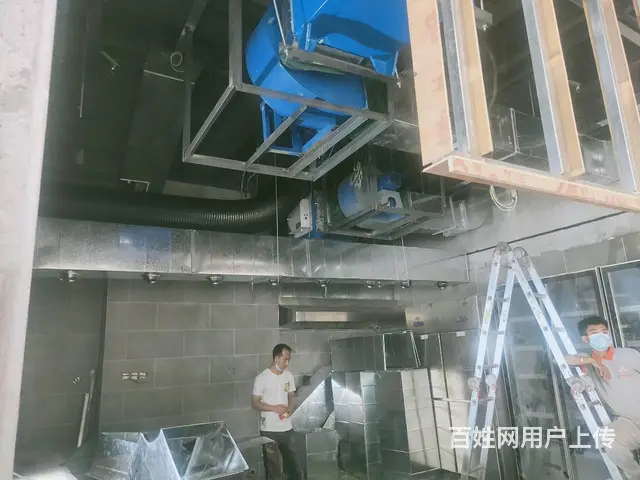 海珠区排油烟风机油烟管道制作日式炭火烤肉抽油烟机 - 图片 2