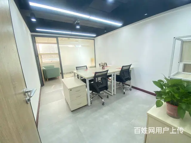 有套超低价的办公室出租，赠送60天免租期，物业直租免水电费 - 图片 2