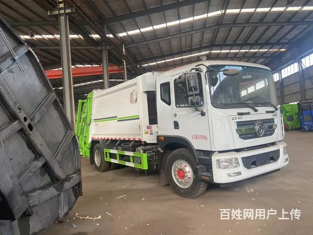 国六压缩式垃圾车 - 图片 2