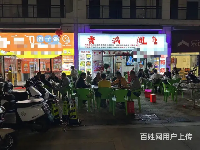 （51旺铺推荐）龙湖天街旁128平带外摆区餐饮大排档转让 - 图片 1