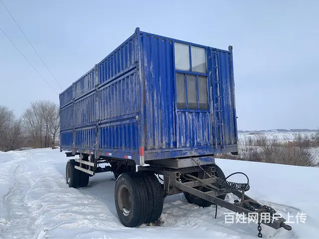 7米长大车车斗拖车 - 图片 1