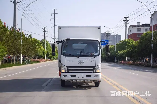 4米2蓝牌解放危险品1类厢式运输车包营运证价格 - 图片 1