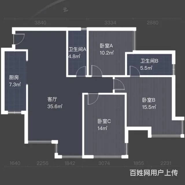 房子有60万抵押款，看房子约，满五年，看中庭 - 图片 12