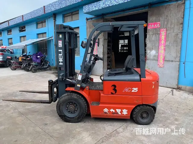 合力九成新2.5吨电动叉车 仓储环保型二手叉车便宜 - 图片 1