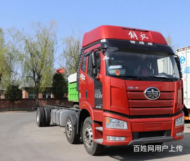 9米6 前四后四 解放 厢式货车 国6 - 图片 2