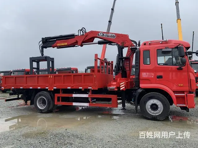 滨州 江淮单桥 8吨随车吊多少钱 折臂吊带夹具 - 图片 6