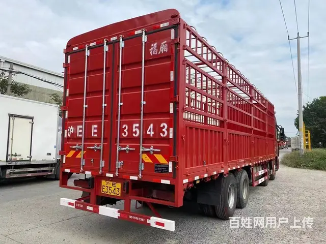出售2018年3月欧曼前四后八9.6米仓栅式货车 - 图片 4