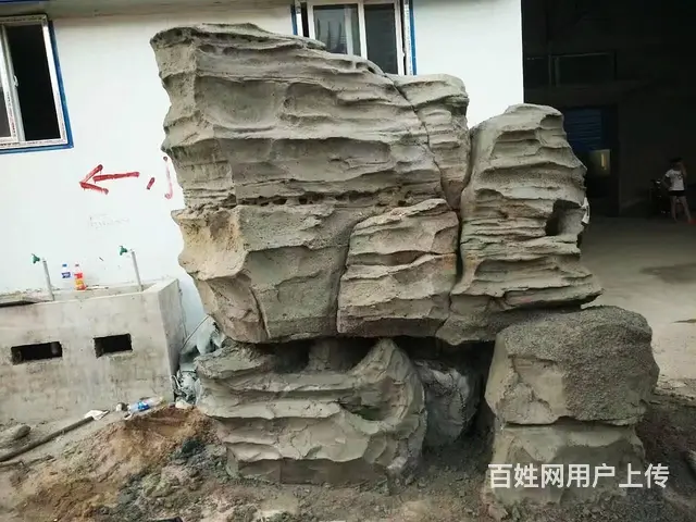 桂林制作水泥塑石假山人造石假山量大从优 - 图片 5