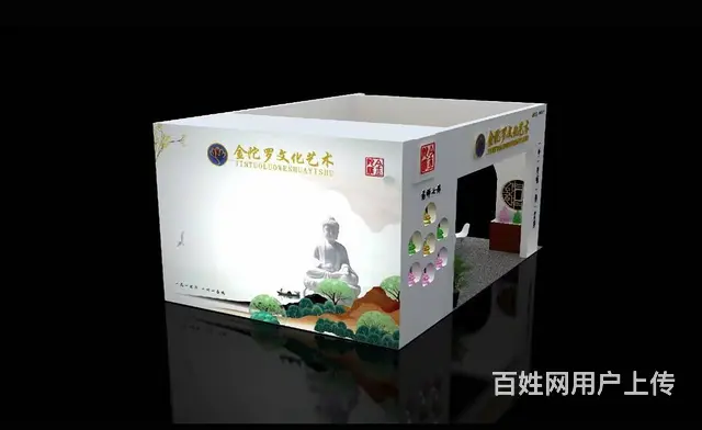 厦门佛事展搭建-厦门展会设计-展位装修布置 - 图片 3
