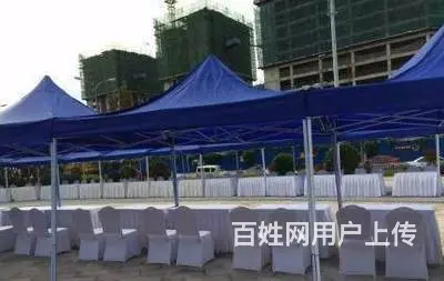 演出背景桁架桌椅帐篷出租舞台灯光音响租赁 - 图片 6