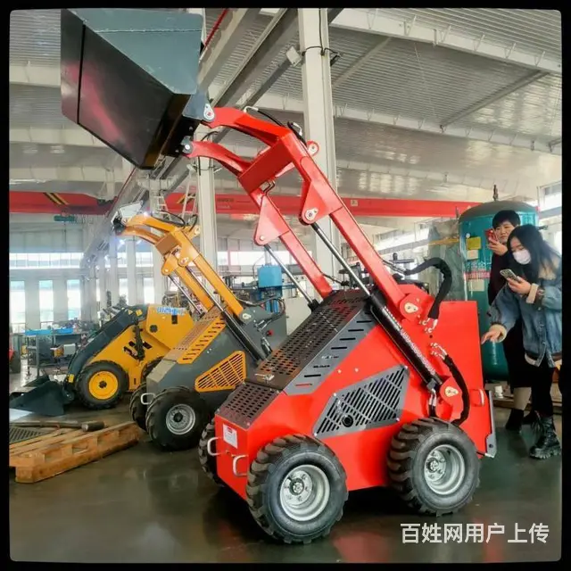 小型装载机滑移柴油小铲车履带轮式两种D - 图片 7