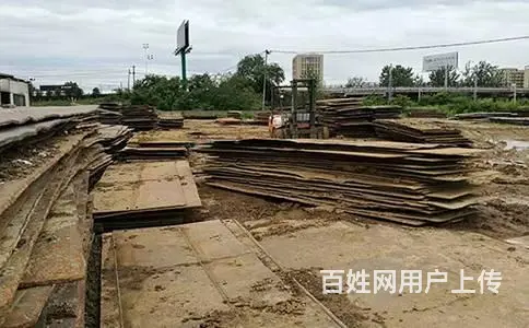 庐江钢板出租保护路面、加固地面 - 图片 1