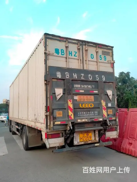 2014年12月霸龙前四后四厢式货车 个人一手车 - 图片 2