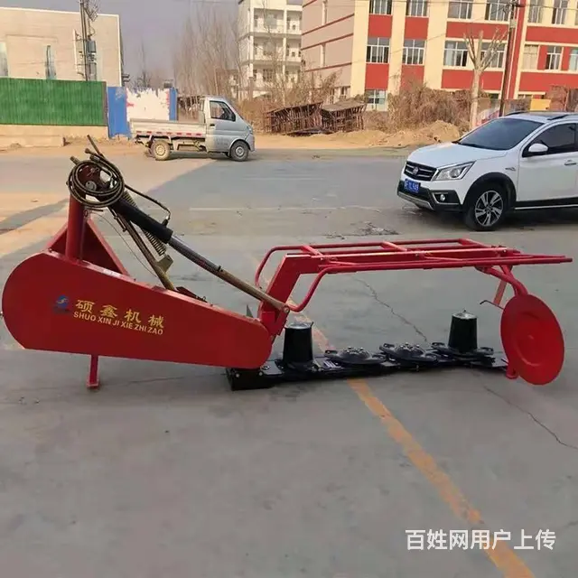 四轮拖拉机后悬挂圆盘割草机 秸秆芦苇收割机LYY - 图片 4